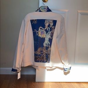 Cal design vintage patterned jacket